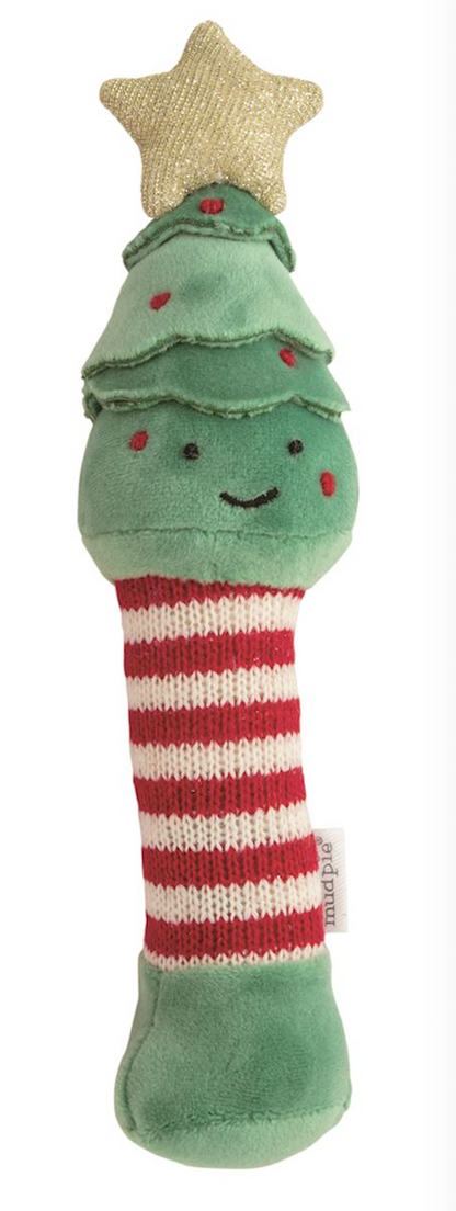 Christmas Baby Plush Rattles