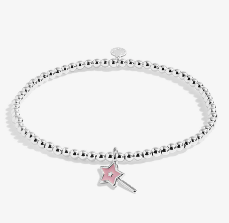 Kids' Confetti A Little 'Special Birthday Wish' Bracelet In Silver Plating