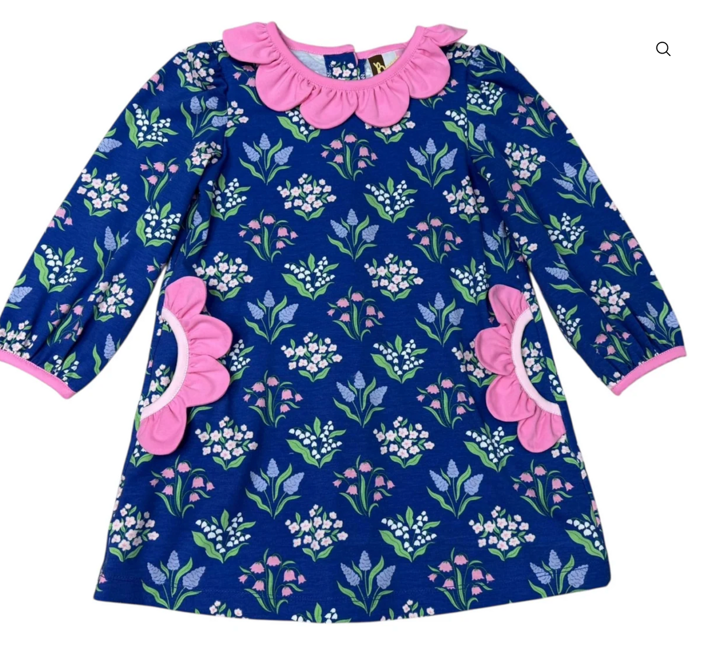 Indigo Bloom Dress