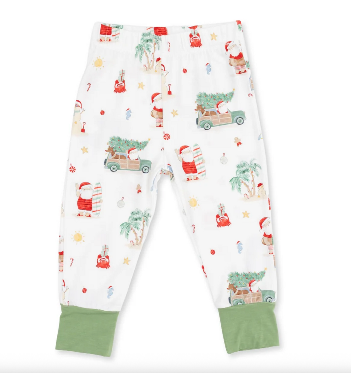 Angel Dear Beach Christmas -long Sleeve Loungewear Set