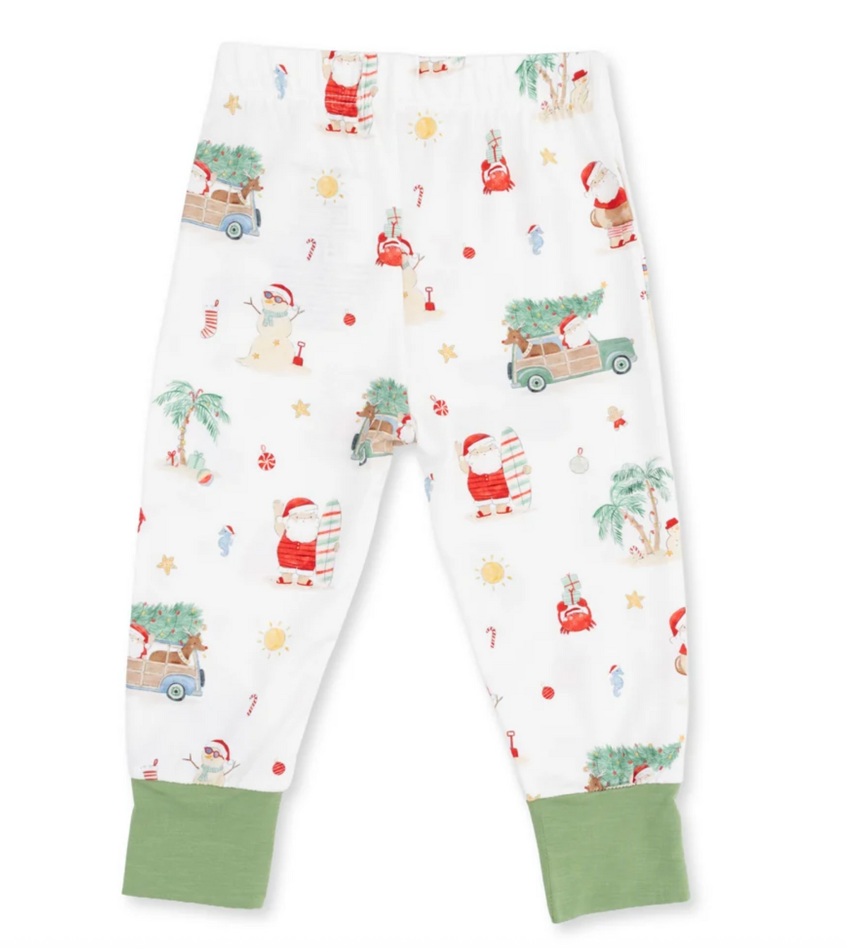 Angel Dear Beach Christmas -long Sleeve Loungewear Set