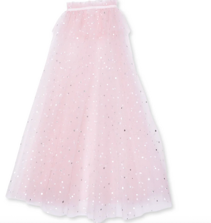 Angel Dear Velour Soft Pink - Tulle Play Cape