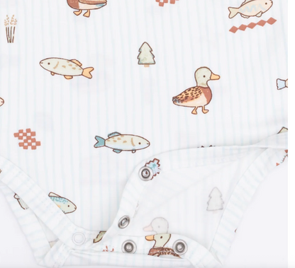 Angel Dear Lake Cuties - Long Sleeve Bodysuit