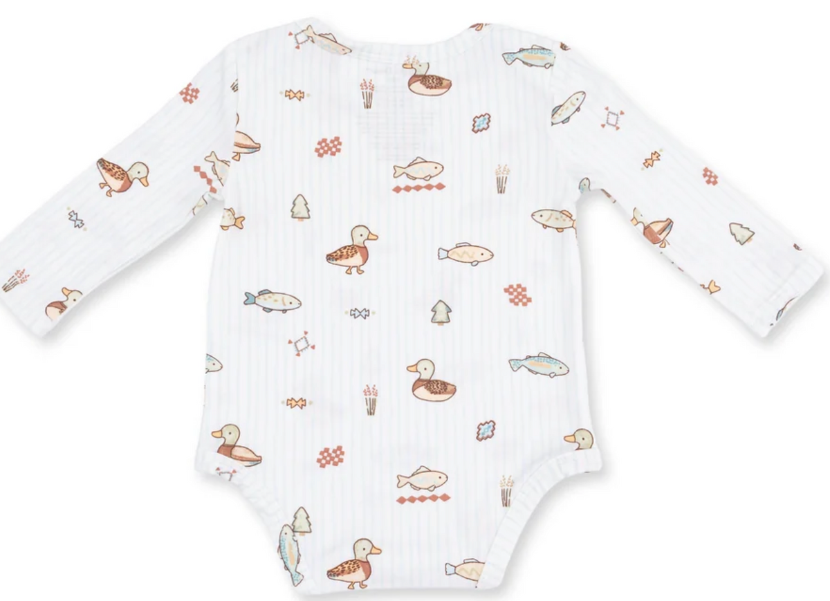 Angel Dear Lake Cuties - Long Sleeve Bodysuit