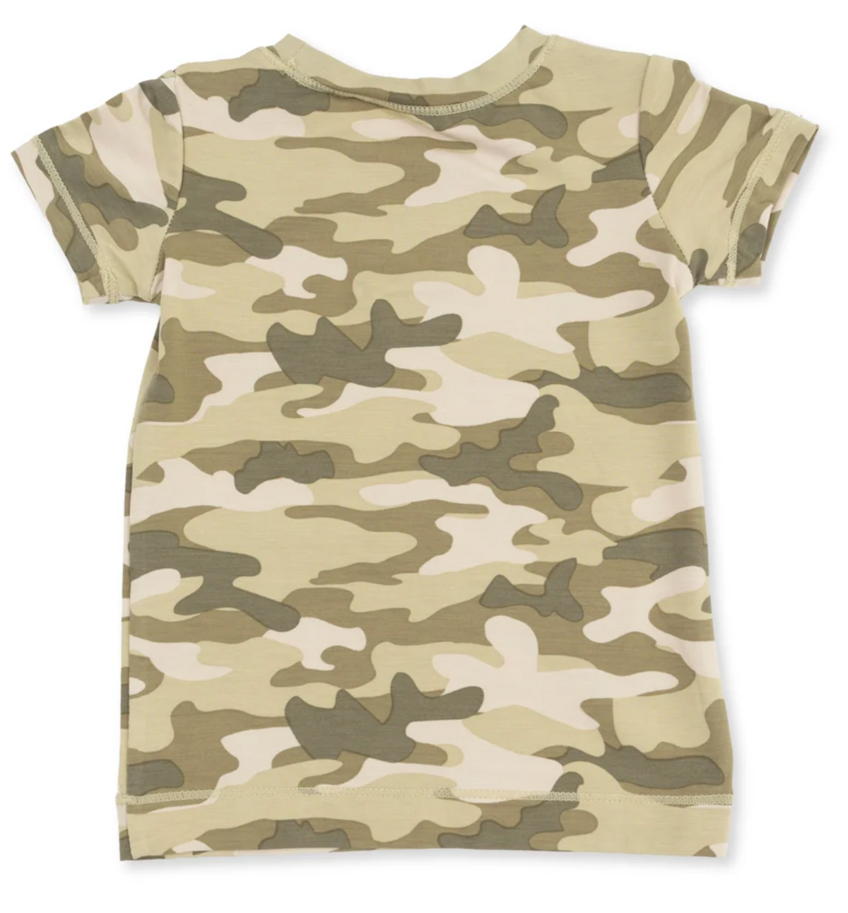 Angel Dear Camo - Short Sleeve Loungewear Set