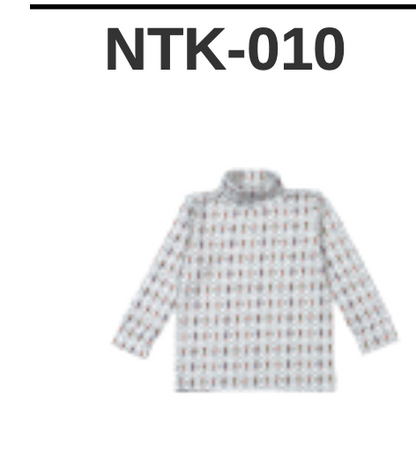 Baby Loren Blue Nutcracker Pima turtleneck