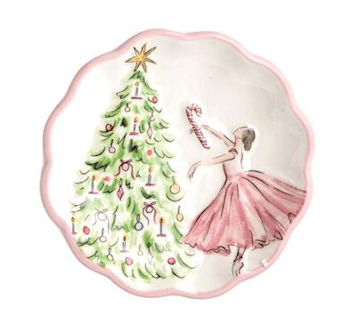 Mud Pie Nutcracker Tree Tidbit/Jewelry Plate