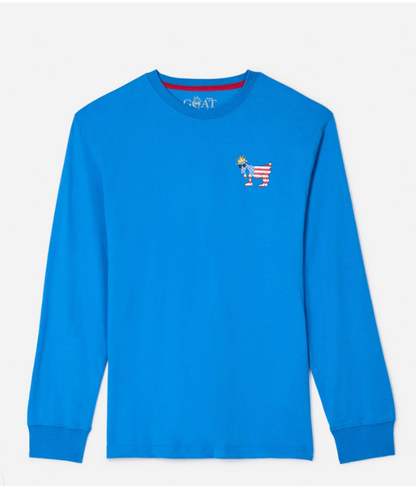 Goat Freedom Long Sleeve T-Shirt Royal