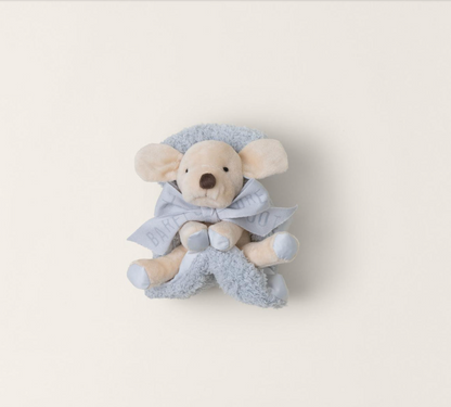 Barefoot Dreams Buddie Puppy Blue