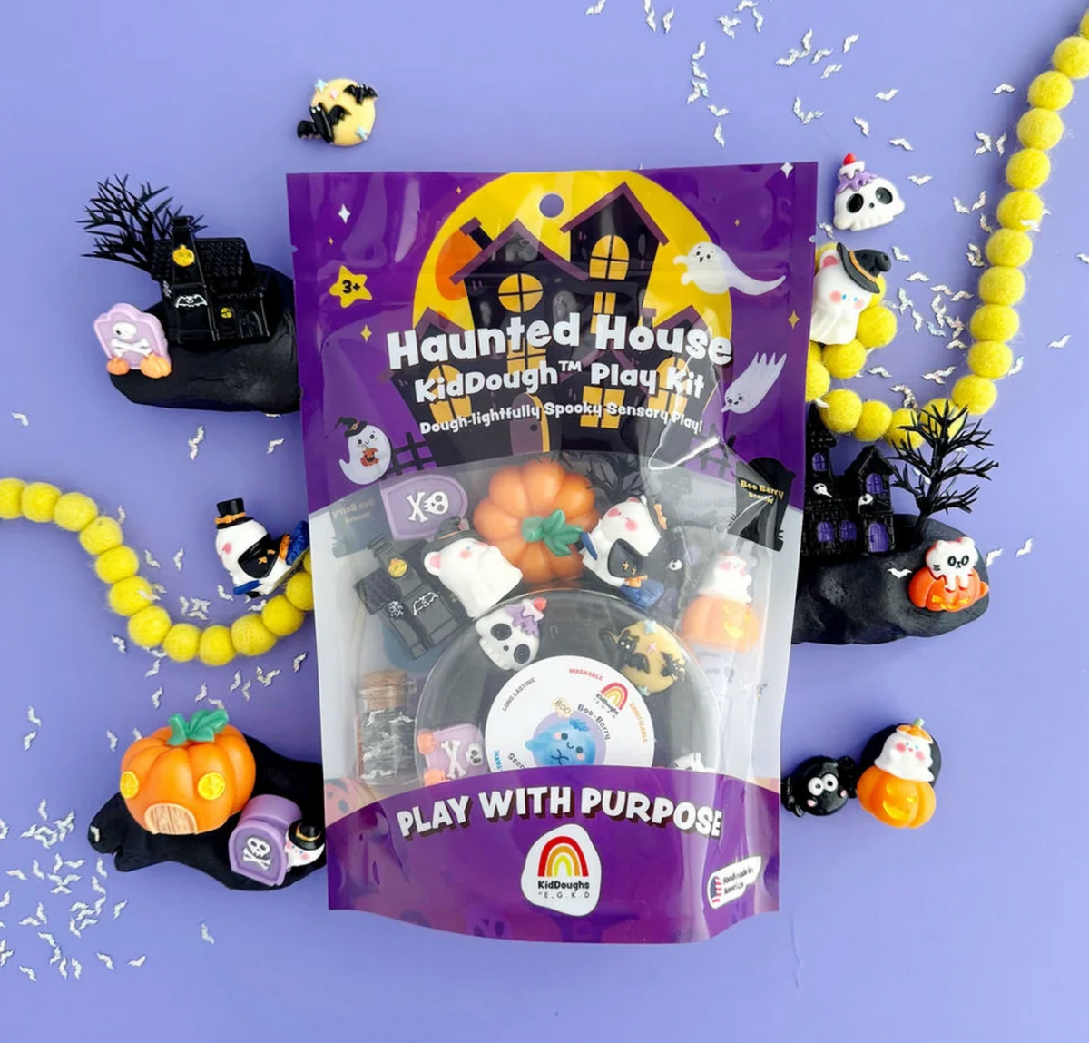HAUNTED HOUSE KIDDOUGH PLAY KIT