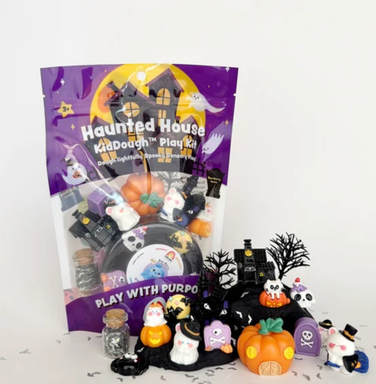 HAUNTED HOUSE KIDDOUGH PLAY KIT