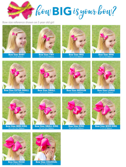 Medium Soft and Cozy Brushed Fleece Fabric Hair Bow Navy