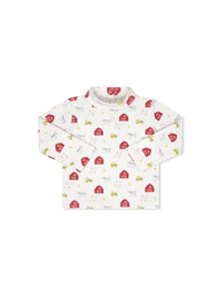 Lullaby Set Tiny Tot Turtleneck - Barnyard Tales