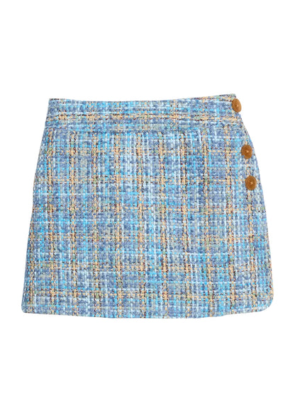 Bisby Mini Skort - Turin Tweed