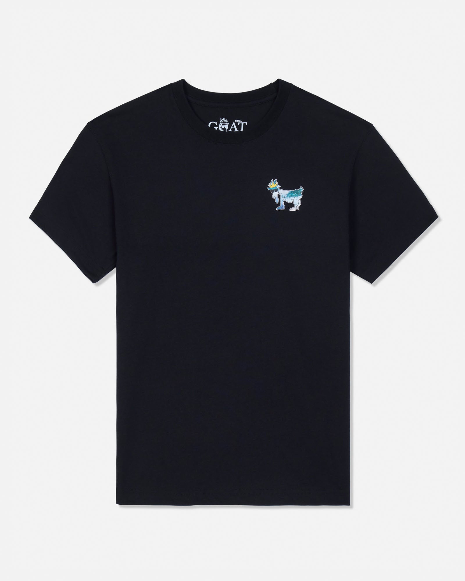 GOAT USA -BLACK-WAVES WAVES T-Shirt: BLACK - Persnickety Shop