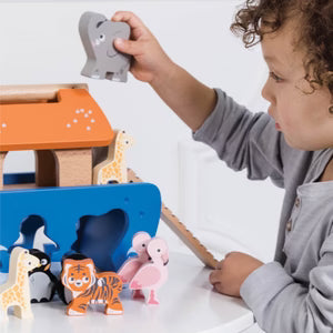 LE TOY VAN Noah's Ark & Animals Shape Sorter - Persnickety Shop