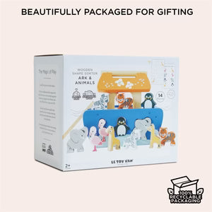 LE TOY VAN Noah's Ark & Animals Shape Sorter - Persnickety Shop
