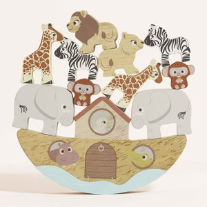 LE TOY VAN Noah's Balancing Ark Animal Stacker - Persnickety Shop