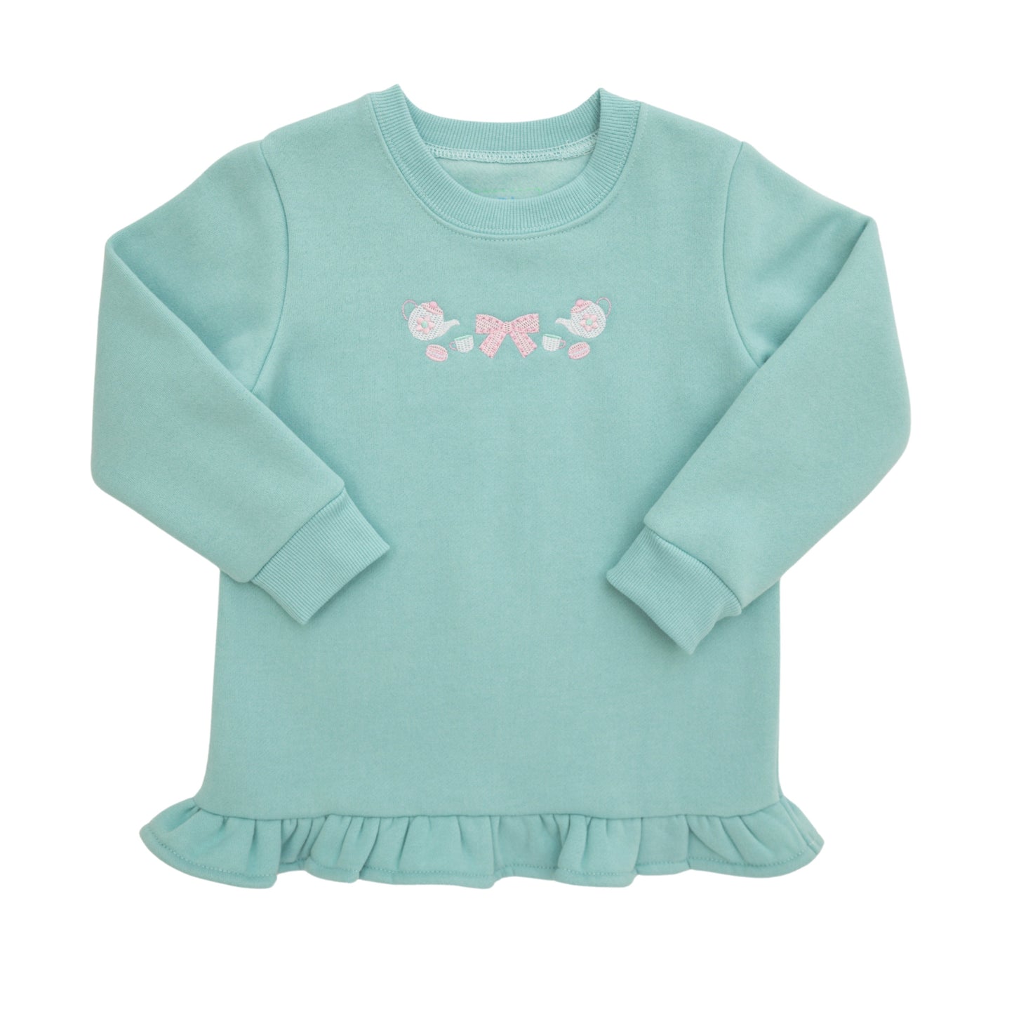 Itsy Bitsy Girls Teacups Ruffle Pullover