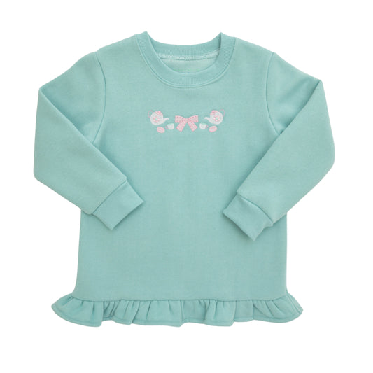 Itsy Bitsy Girls Teacups Ruffle Pullover