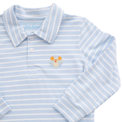 Itsy Bitsy Boys Turkey Polo Pant Set