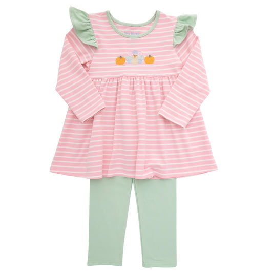 Itsy Bitsy Girls Ruffle Turkey Romper