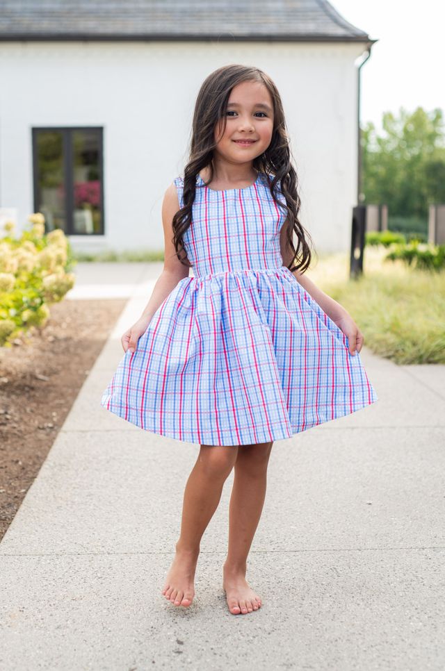 PRE ORDER PRODOH Girls' Crisscross Back Dress - Persnickety Shop