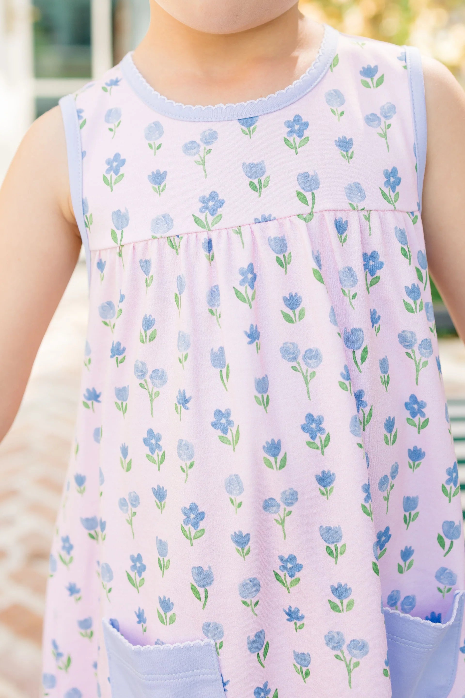 The Proper Peony | Gardenia Sleeveless Dress - Persnickety Shop