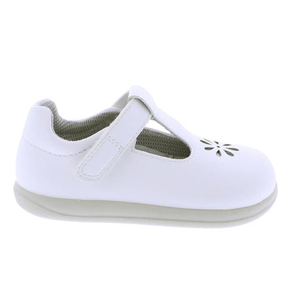 Footmates Becky White Microfiber