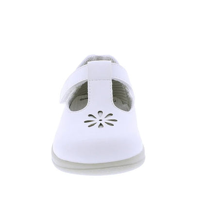 Footmates Becky White Microfiber