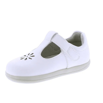 Footmates Becky White Microfiber