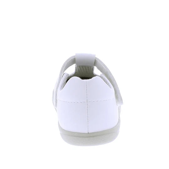Footmates Becky White Microfiber