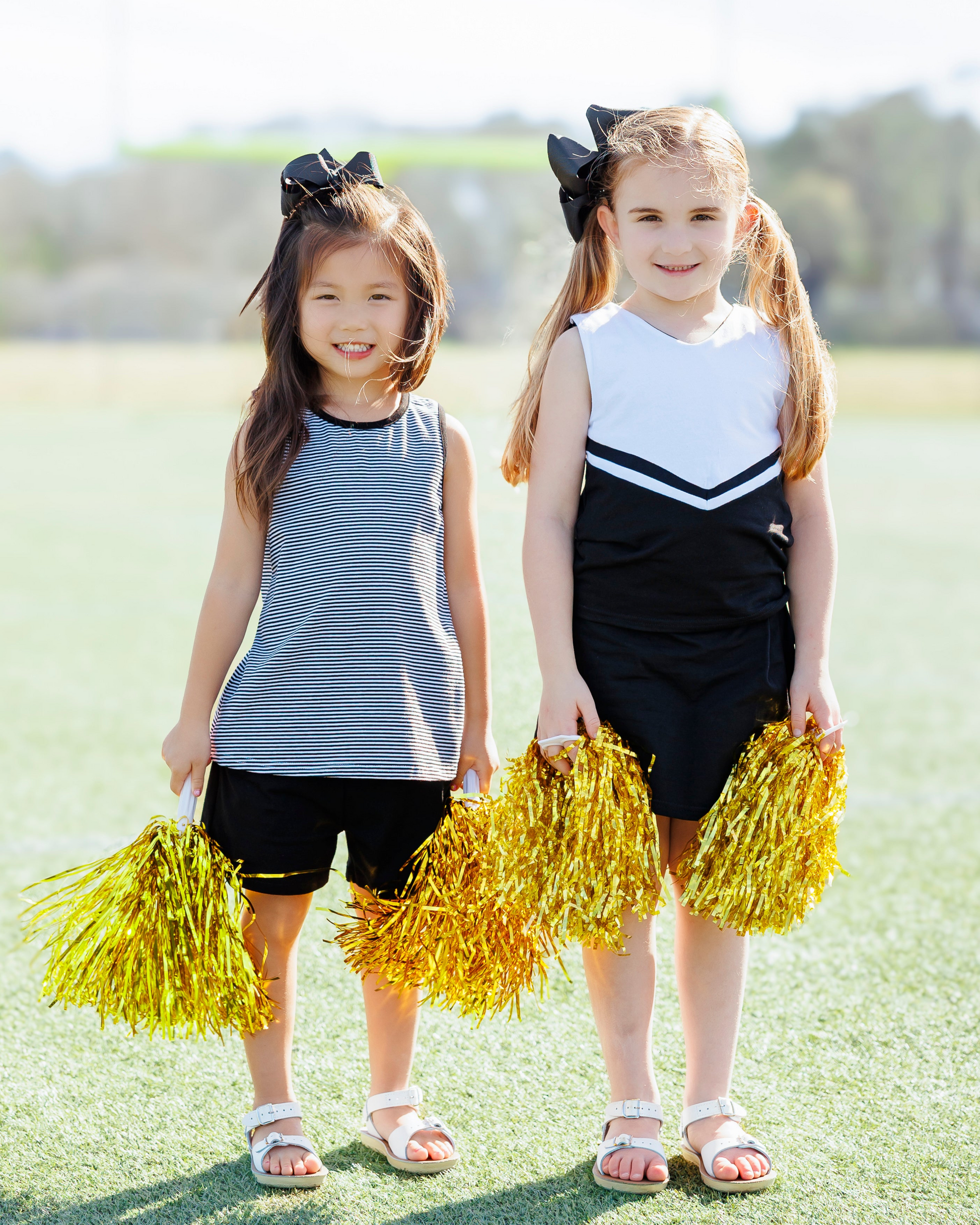 Gameday Dresses and Short Sets for Girls  by JellyBean Smock Candy - Persnickety Shop