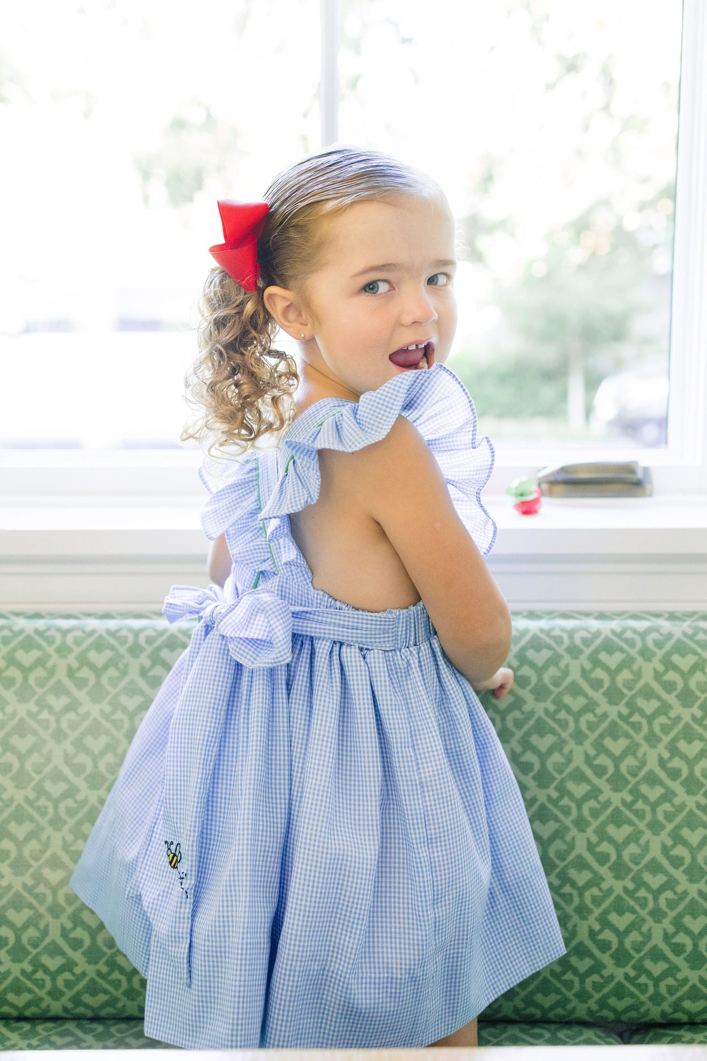 The Proper Peony | Bryar Bee Pinafore Dress - Persnickety Shop