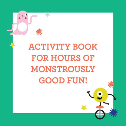 Coloring Book with Stickers: Monsters - Persnickety Shop