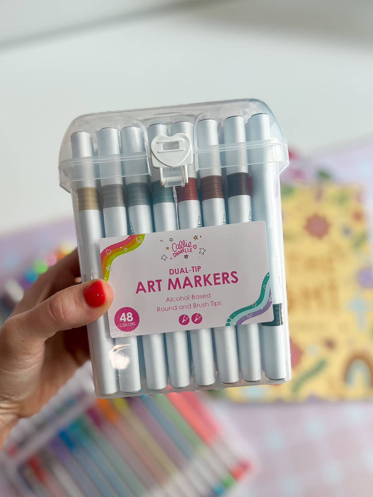 Dual Tip Art Markers Set by Callie Danielle
