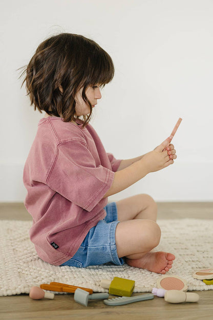 Silicone Hair and Makeup Play Set - Persnickety Shop