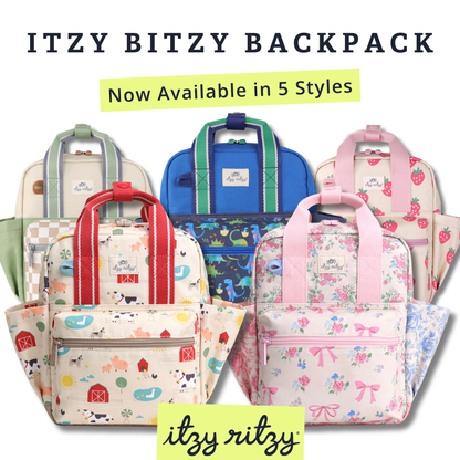 Itzy Bitzy Backpack: Strawberries & Cream