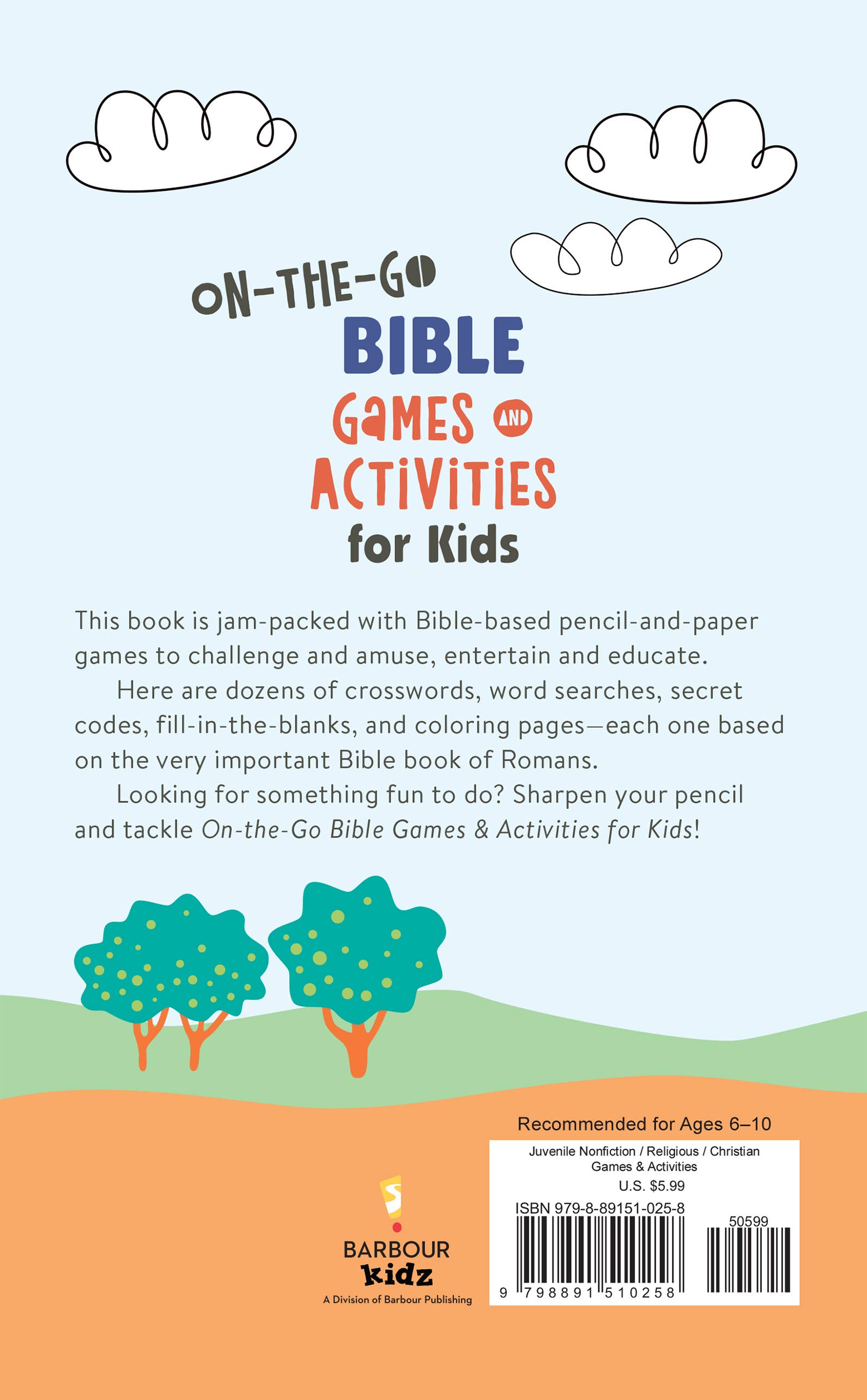 On-the-Go Bible Games & Activities for Kids