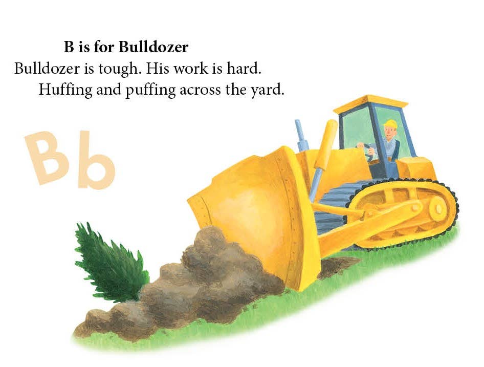 D is for Dump Truck Board Book - Persnickety Shop