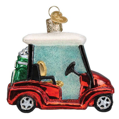 Golf Cart Ornament: 46108 / 12_11.2_6_14_S / 3.5 X 4 X 2.75 - Persnickety Shop