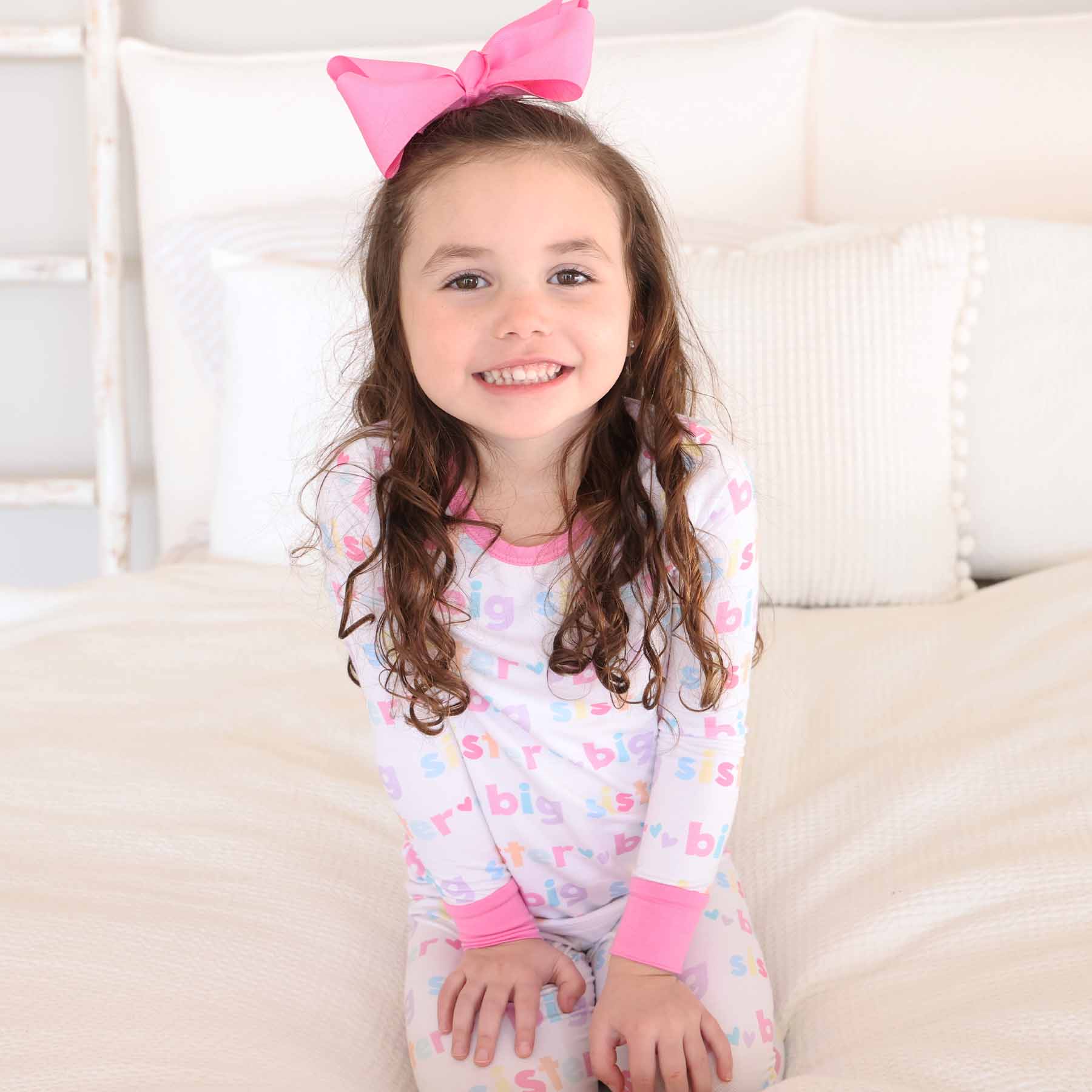 Big Sister Two Piece Pajama Set: 4T - Persnickety Shop
