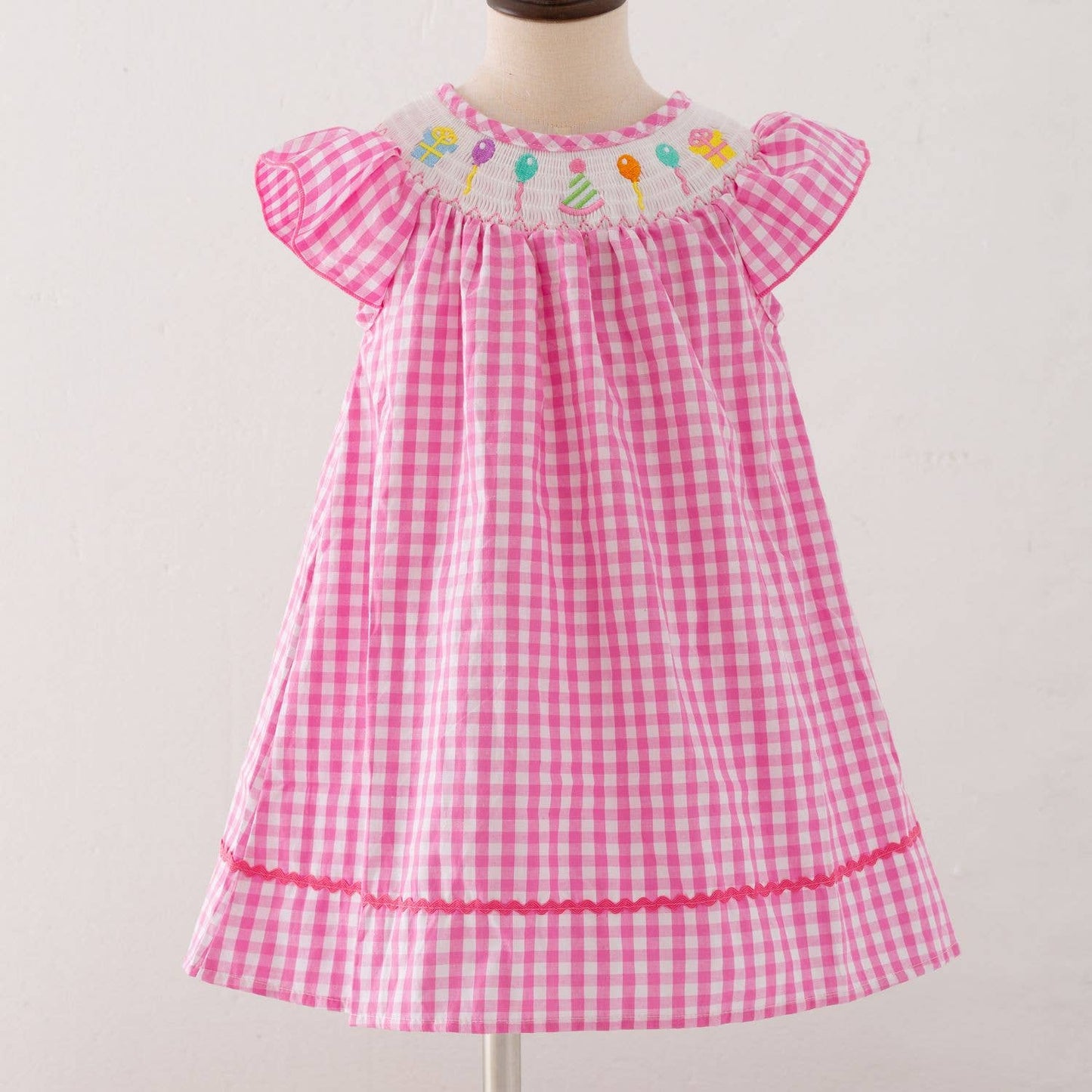 Party Smocked Girls Dress Birthday - Persnickety Shop