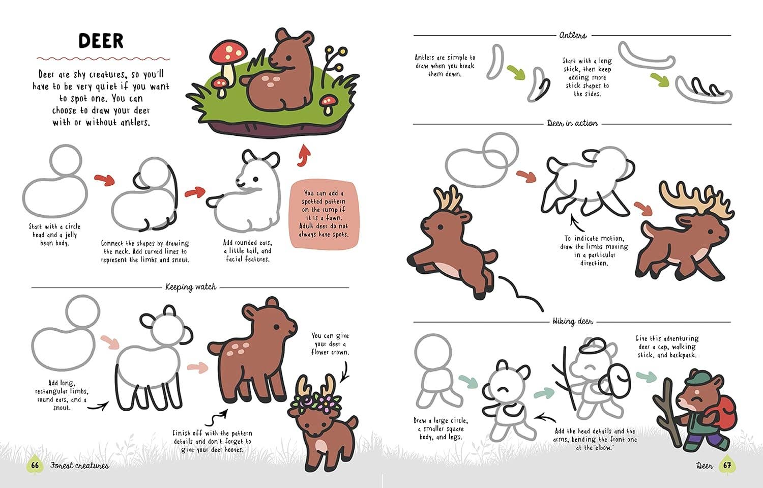 How to Draw Cute Woodland Friends by Angela Nguyen