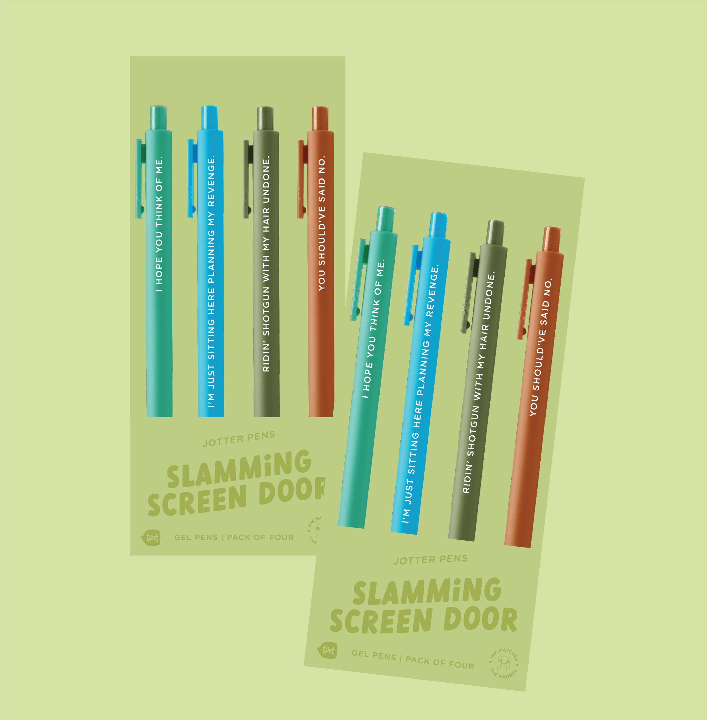 Swiftie Jotter Sets!! (Taylor's Version)(Topsellers)
: Slamming Screen Door (Debut) - Persnickety Shop