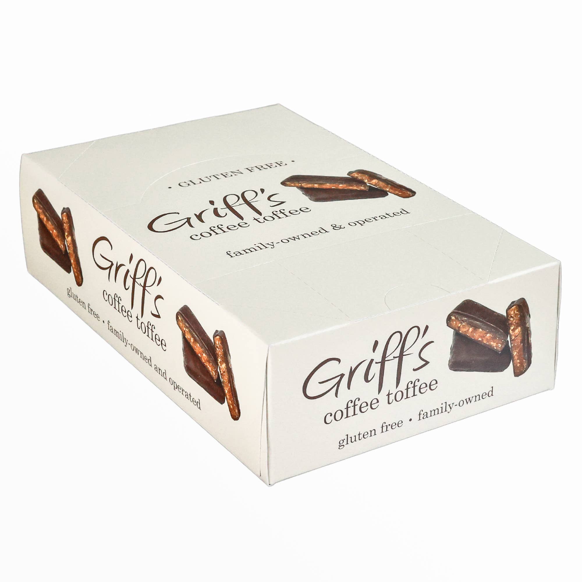 Griff's Coffee Toffee - 1oz Dark Chocolate Toffee - Persnickety Shop