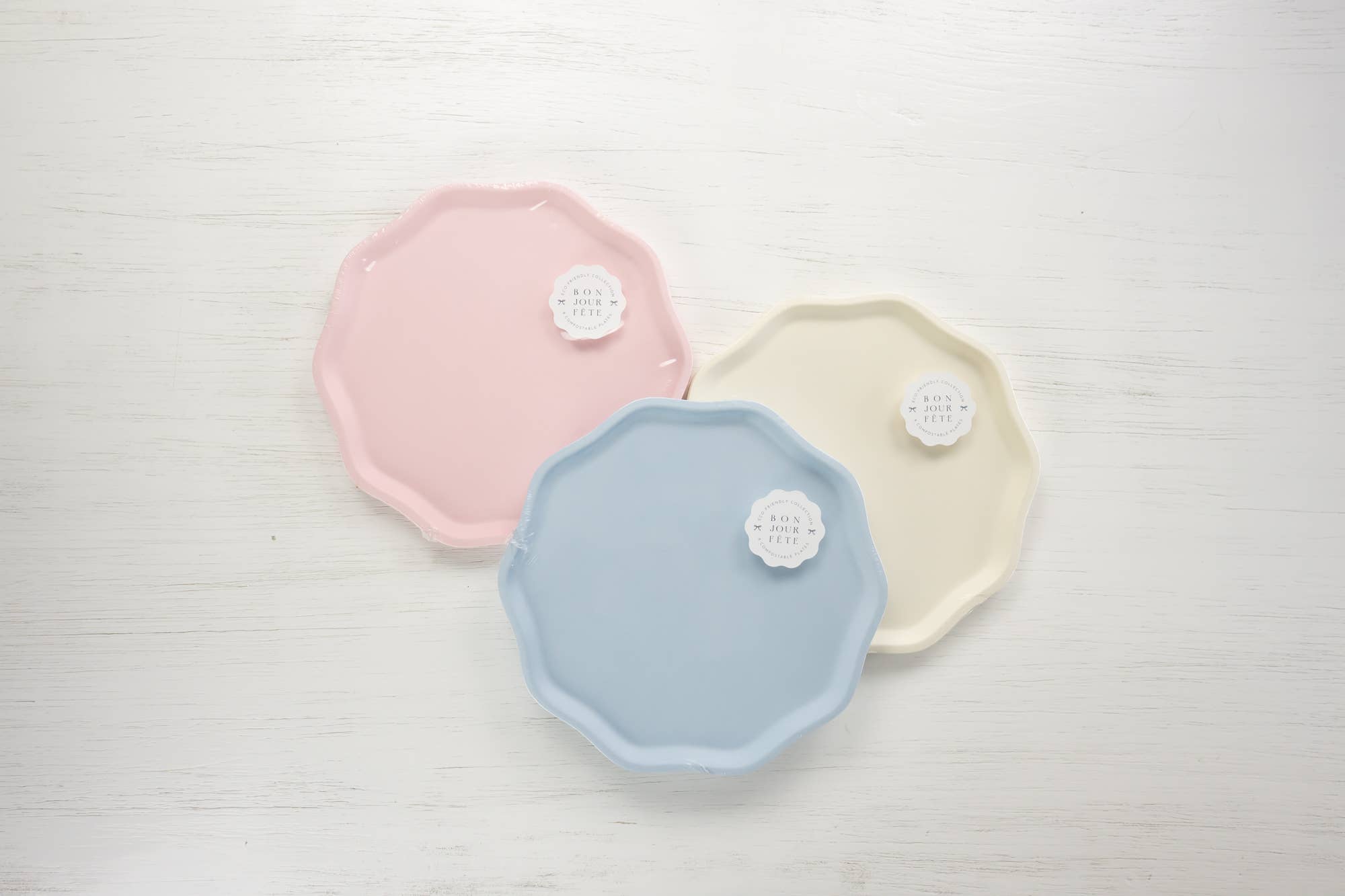 PETAL PINK COMPOSTABLE DINNER PLATES - Persnickety Shop