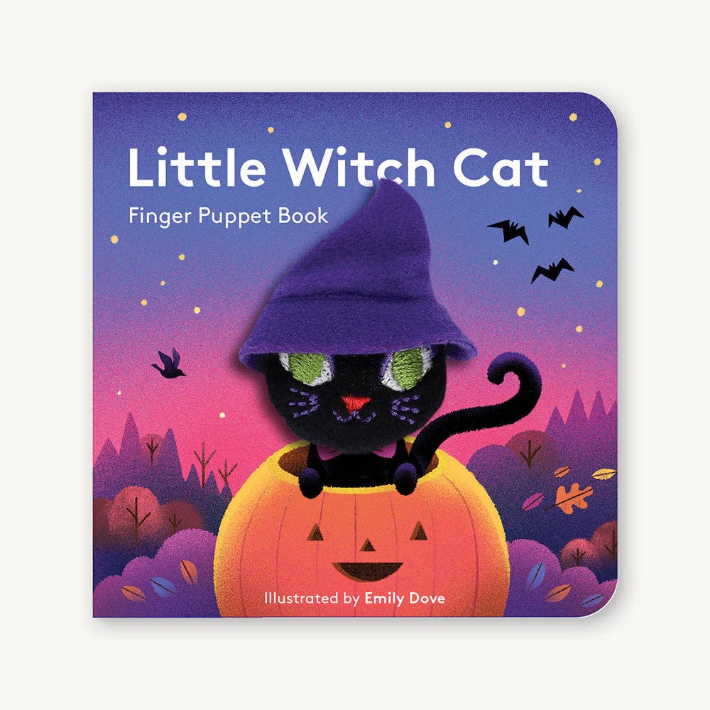 Little Witch Cat: Finger Puppet Book - Persnickety Shop