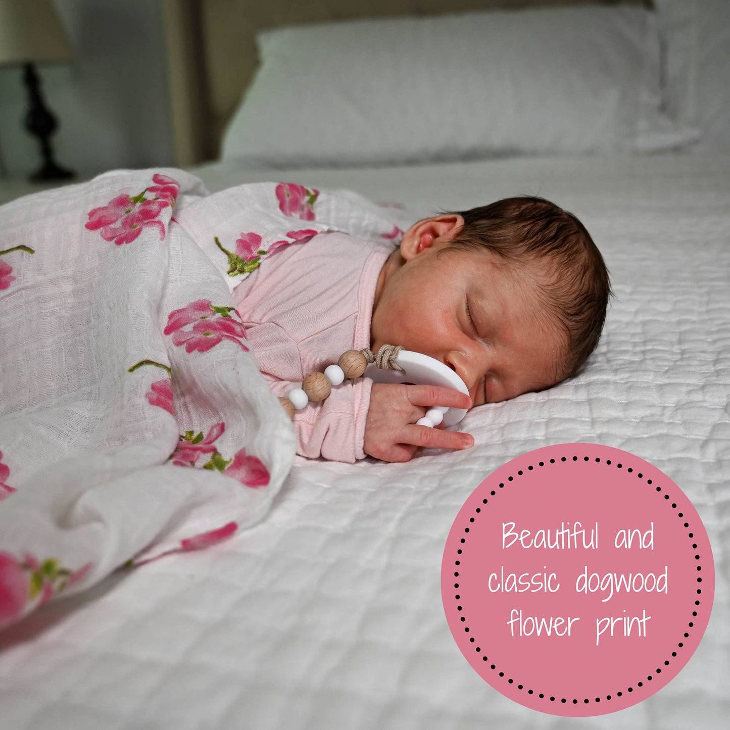 Dogwoods In Bloom Baby Swaddle Blanket - Persnickety Shop