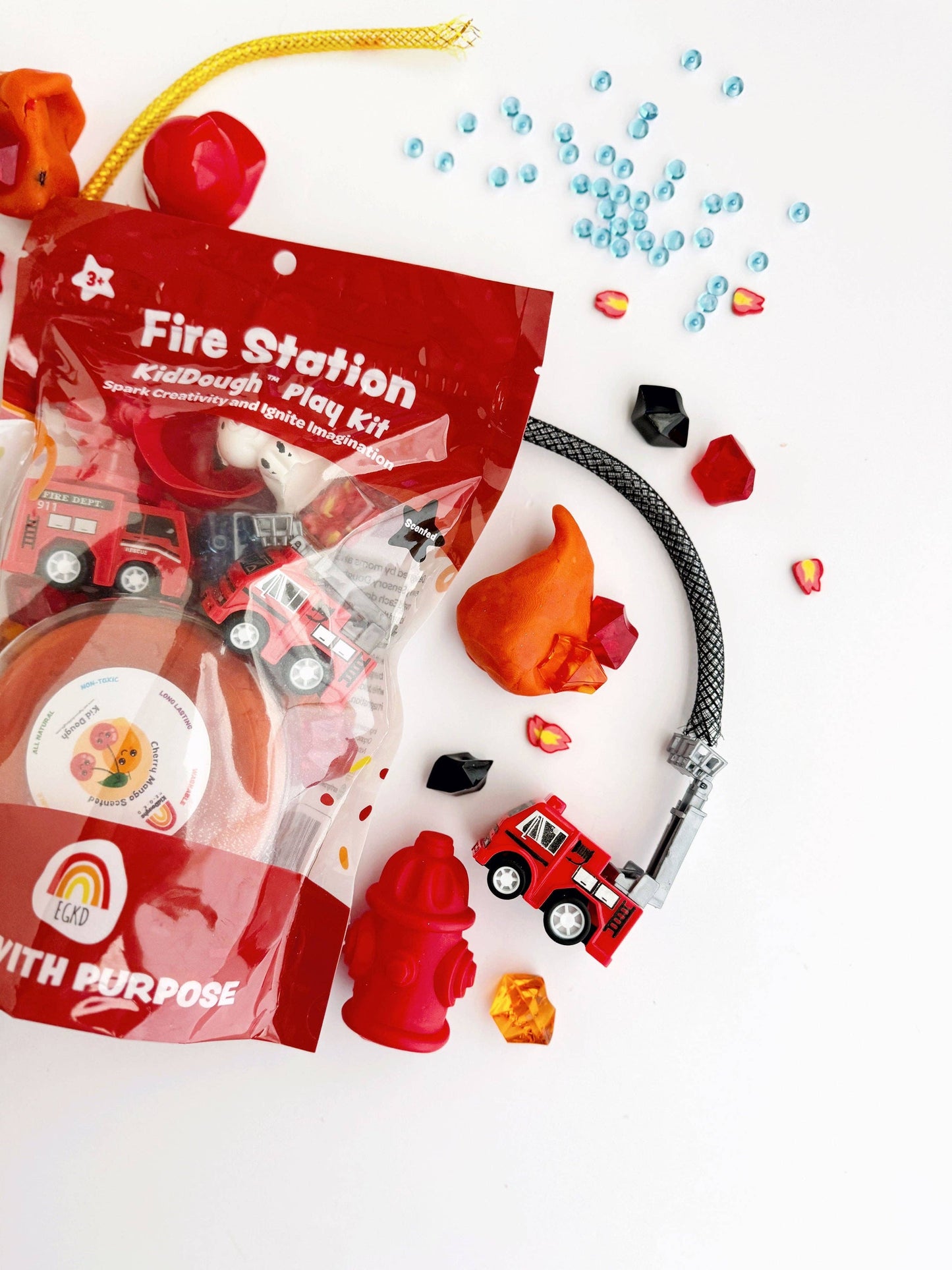 Fire Station KidDough Play Kit - Persnickety Shop